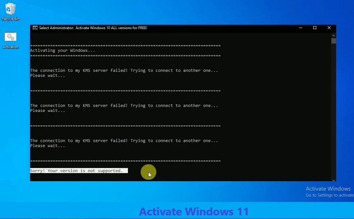 Windows 11 Activation TXT